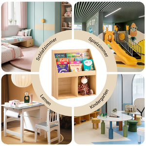 Kinderregal | Zeitungsständer | Aufbewahrungsregal | Bücherregal für Kinder