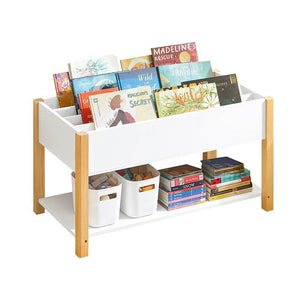 Kinderbücherregal Spielzeugregal Aufbewahrungsregal für Kinder KMB35-W