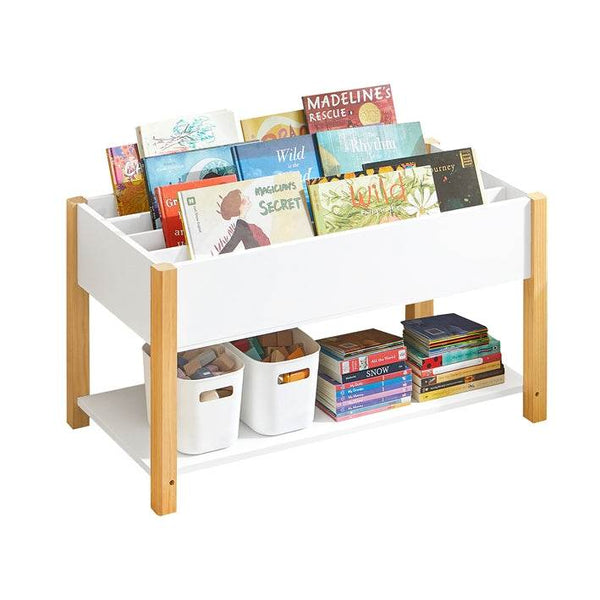 Kinderbücherregal Spielzeugregal Aufbewahrungsregal für Kinder KMB35-W
