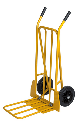 Gepäck- & Sackkarre, 555x780x1110mm (BxLxH), bis 250kg belastbar Gelb