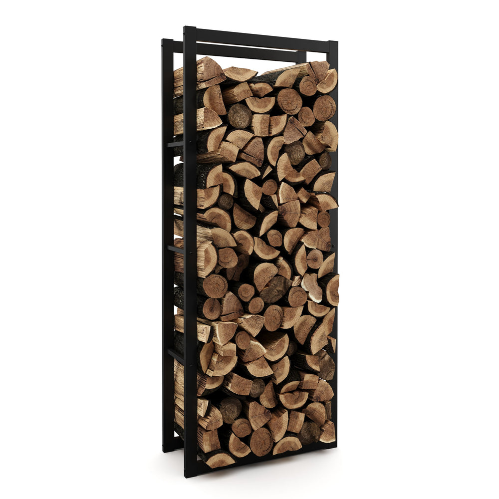 Firewood shelf 60 x 25 x 150 cm