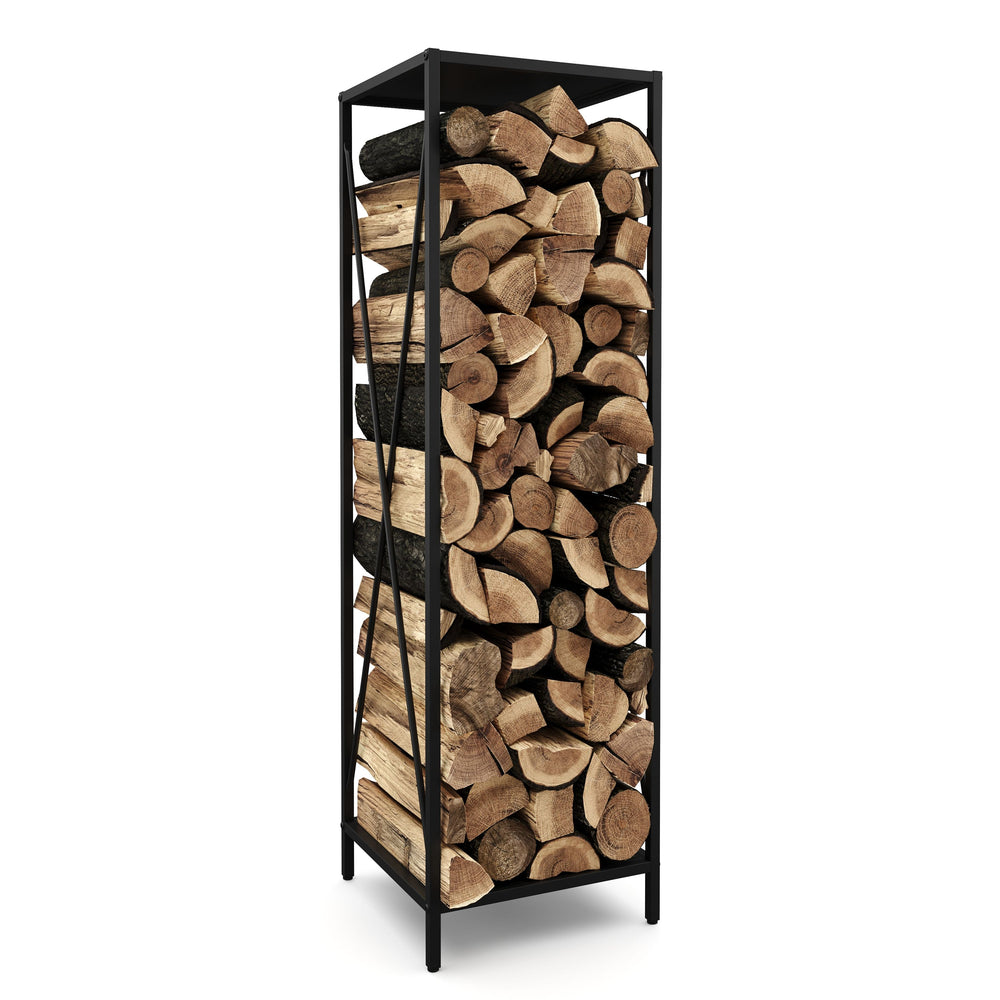 Firewood shelf 34 x 34 x 111 cm