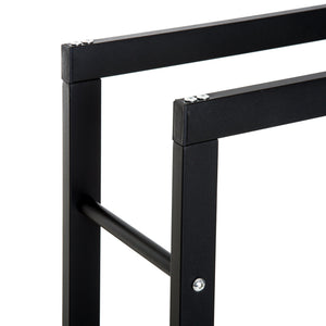 Kaminholzregal 100x40x25cm Brennholzregal Kaminholzständer