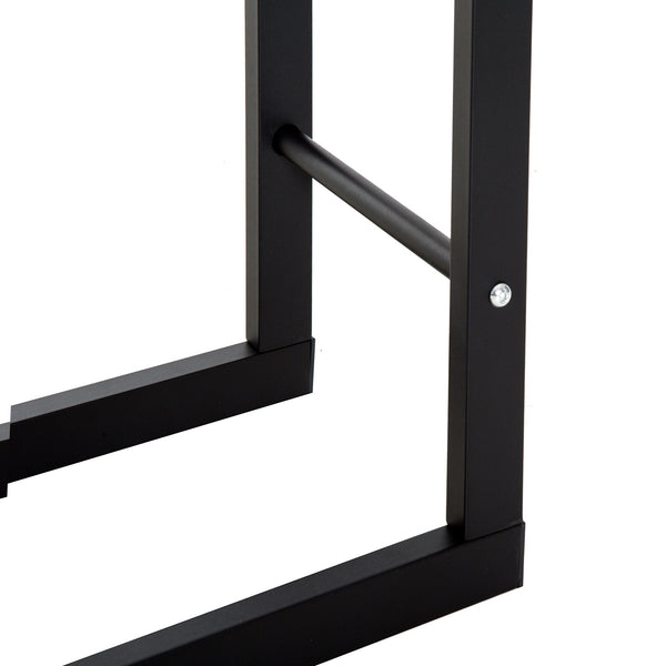 Kaminholzregal 100x40x25cm Brennholzregal Kaminholzständer