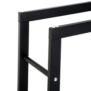 Kaminholzregal 100x60x25cm Brennholzregal Kaminholzständer