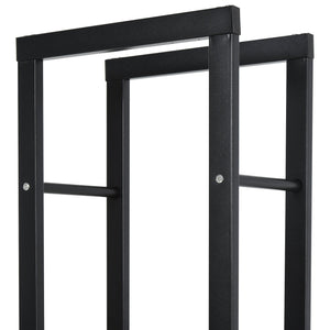 Kaminholzregal 150x40x25cm Brennholzregal Kaminholzständer