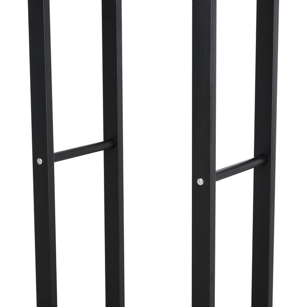 Kaminholzregal 150x40x25cm Brennholzregal Kaminholzständer