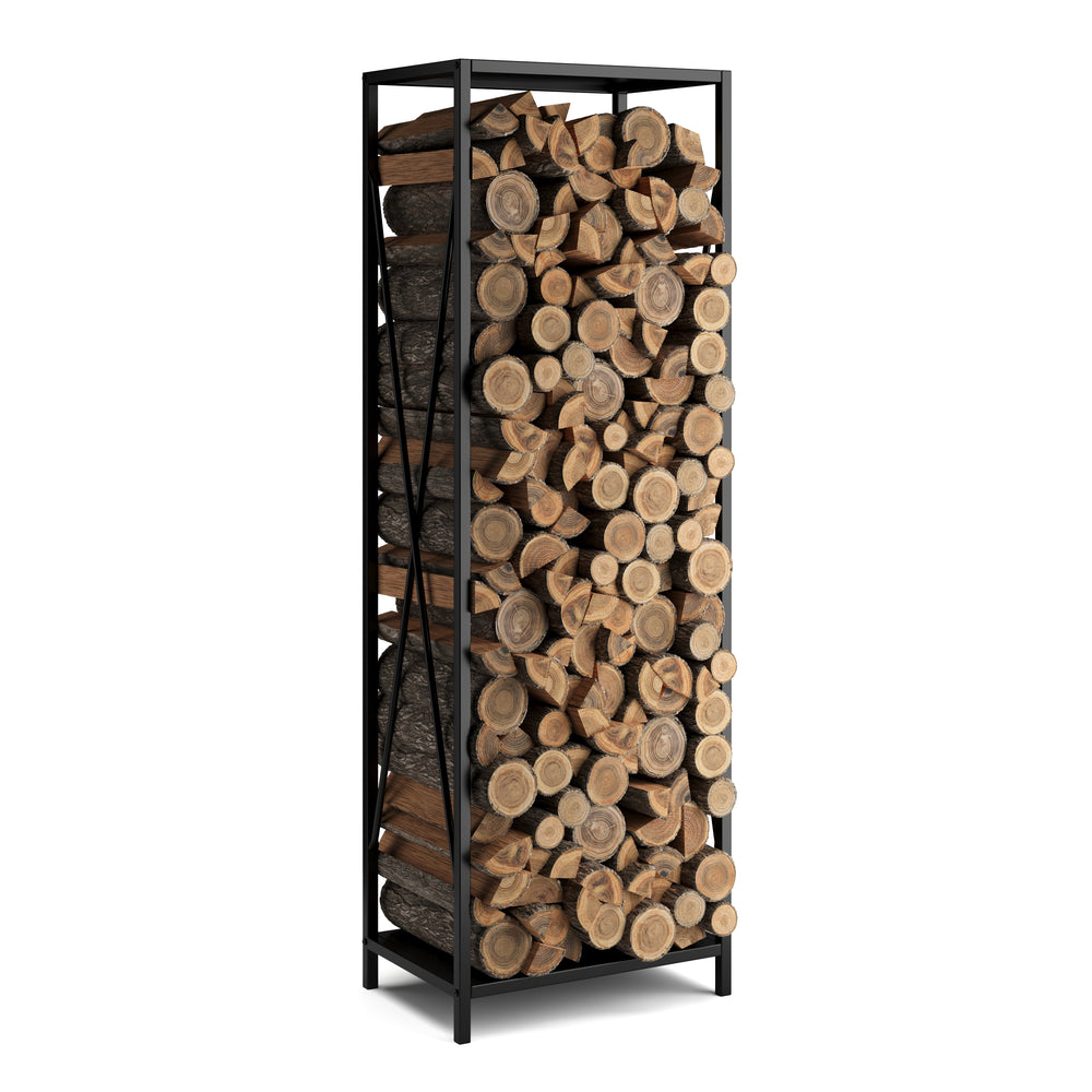Firewood shelf 50 x 34 x 150 cm