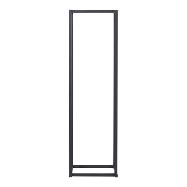 Kaminholzregal Tibro Stahl 35x35x120cm Schwarz