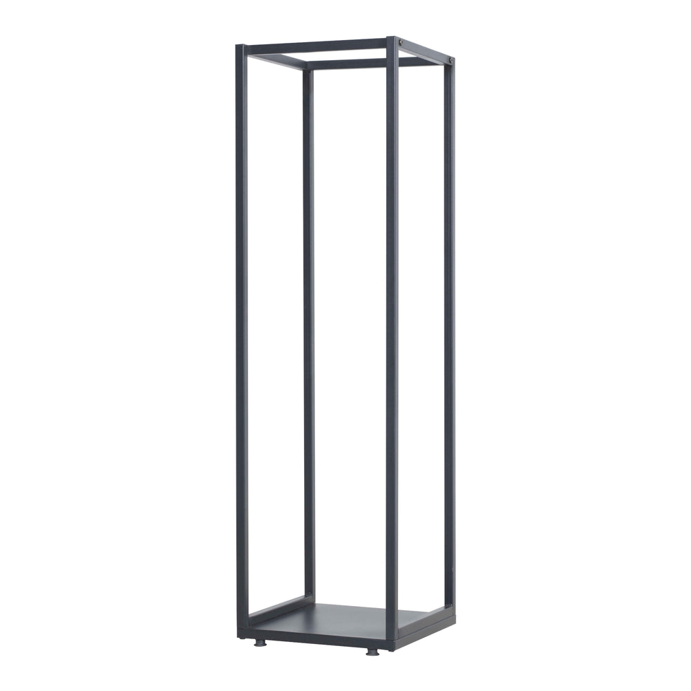 Tornved steel firewood rack, 35x35x120cm, black