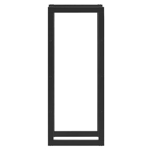 Kaminholzregal Brennholzregal Kasan 40x100x25 cm Stahl
