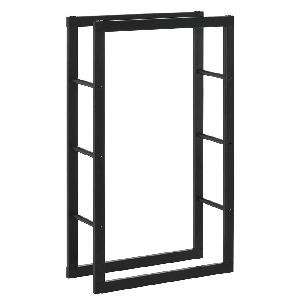 Firewood rack, log rack Kasan 60x100x25 cm steel