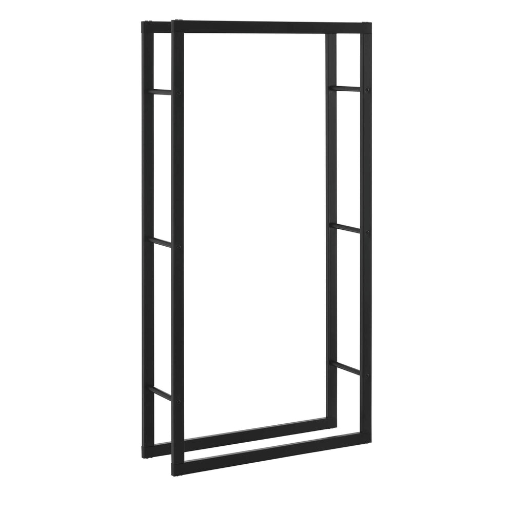 Firewood rack, log rack Kasan 75x150x25 cm steel