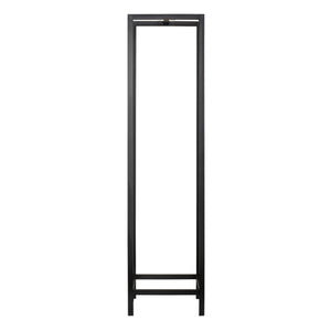 Kaminholzregal Taarbæk 140x35x35cm Schwarz