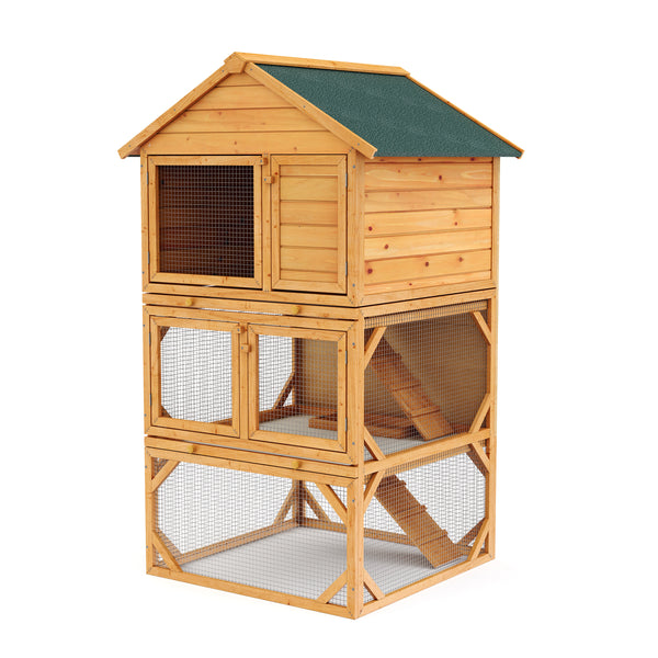 Kaninchenstall HOPPY 95 x 80 x 160 cm