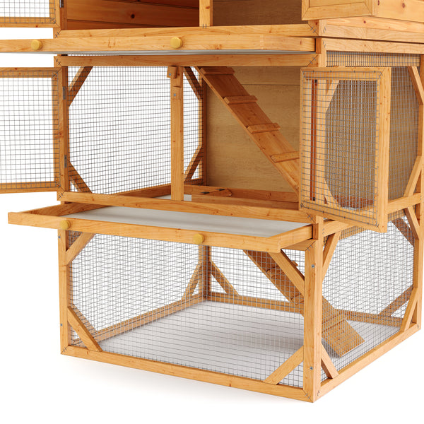Kaninchenstall HOPPY 95 x 80 x 160 cm
