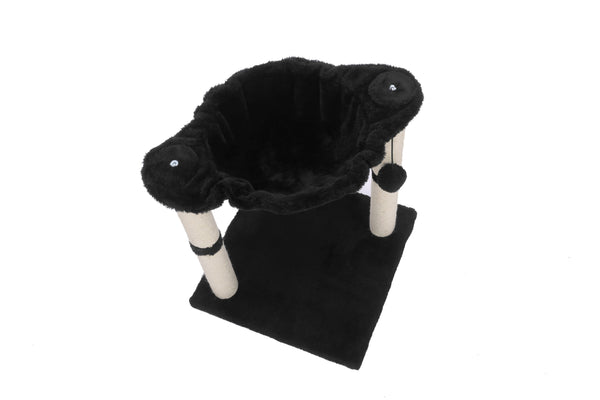 Katzenbaum 50 cm schwarz