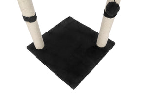 Katzenbaum 50 cm schwarz