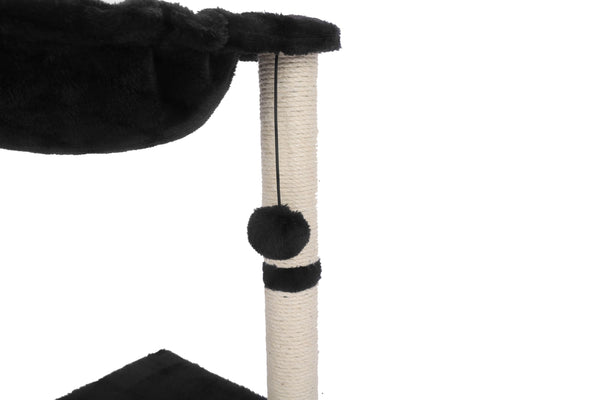 Katzenbaum 50 cm schwarz