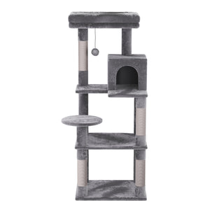 Katzenbaum ASGARD 143 cm hellgrau