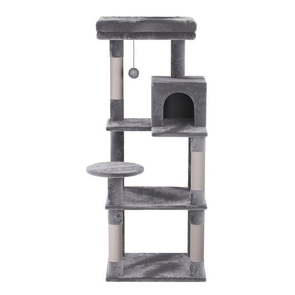 Katzenbaum ASGARD 143 cm hellgrau