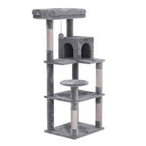 Katzenbaum ASGARD 143 cm hellgrau