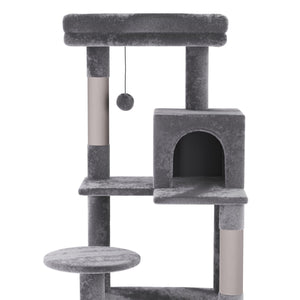 Katzenbaum ASGARD 143 cm hellgrau