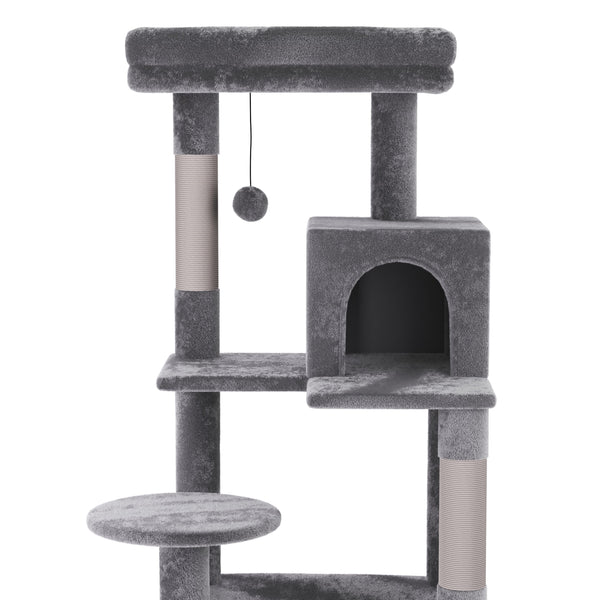 Katzenbaum ASGARD 143 cm hellgrau