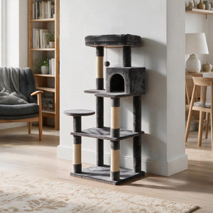 Katzenbaum ASGARD 143 cm hellgrau