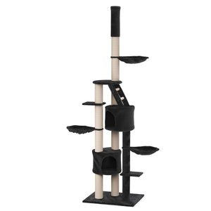 Katzenkratzbaum, schwarz (230-265cm)
