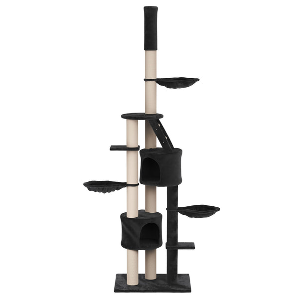 Katzenkratzbaum, schwarz (230-265cm)