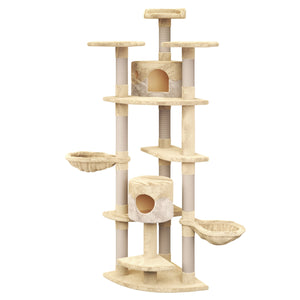 Katzenbaum 210 cm hoch, beige