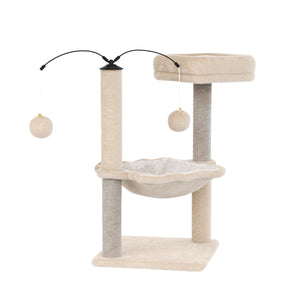 Katzenbaum BONNY 76 cm beige