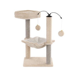 Katzenbaum BONNY 76 cm beige