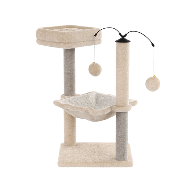 Katzenbaum BONNY 76 cm beige