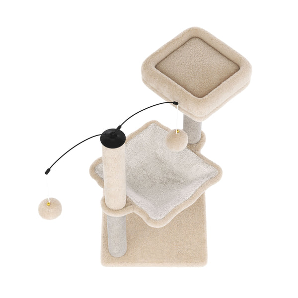 Katzenbaum BONNY 76 cm beige