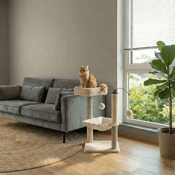 Katzenbaum BONNY 76 cm beige