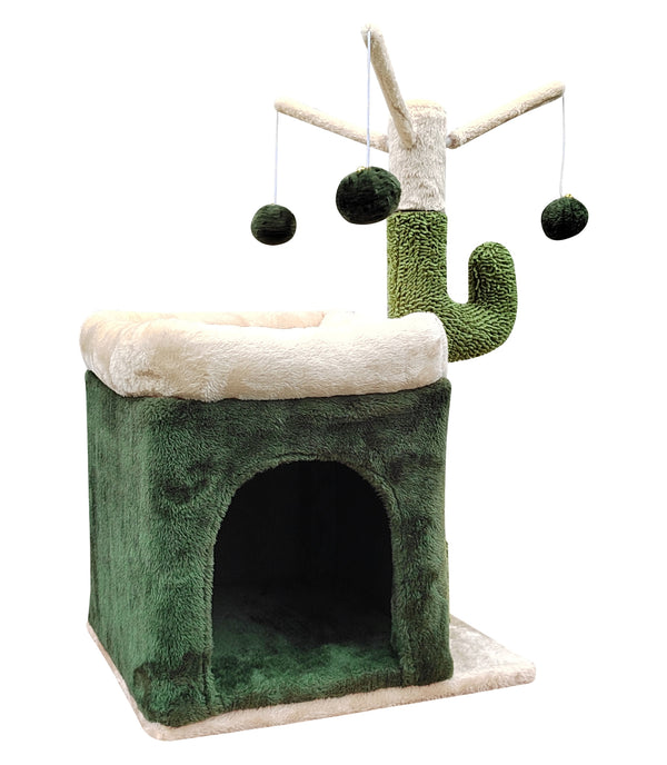 Katzenbaum CACTUS grün