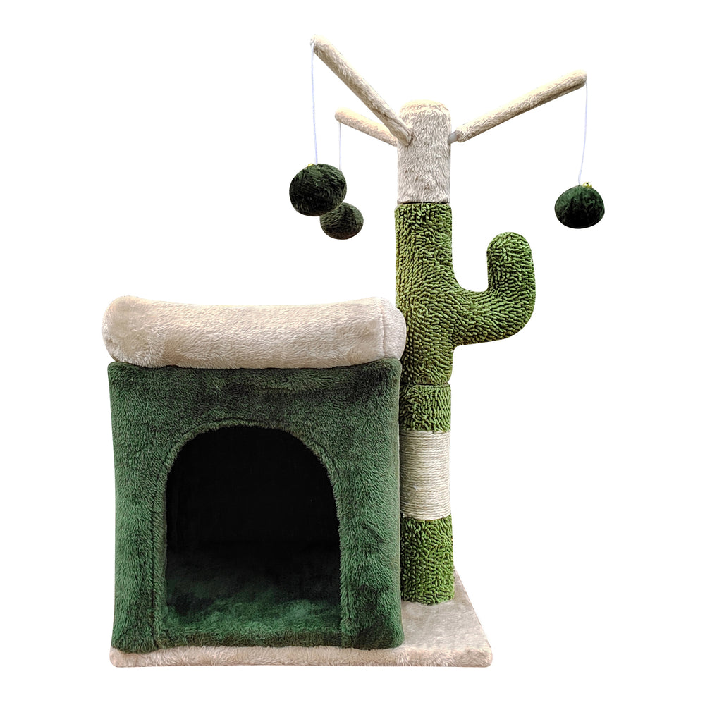 Albero per gatti verde CACTUS