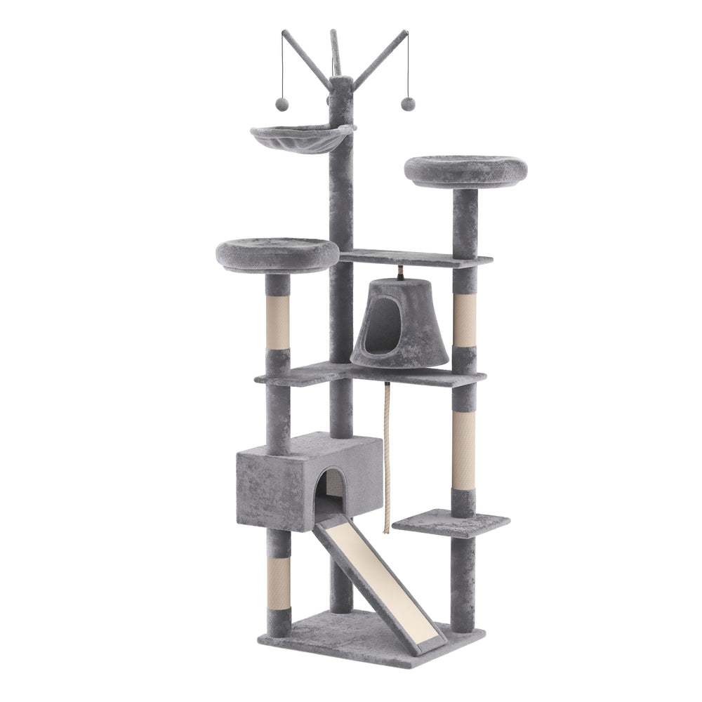 Tiragraffi DANA 190 cm grigio
