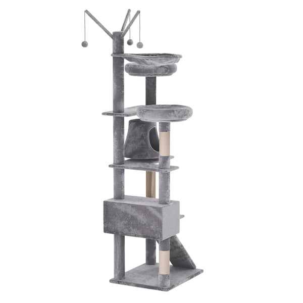 Katzenbaum DANA 190 cm grau