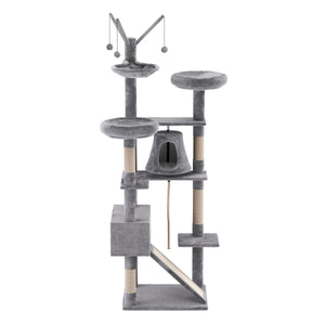 Katzenbaum DANA 190 cm grau