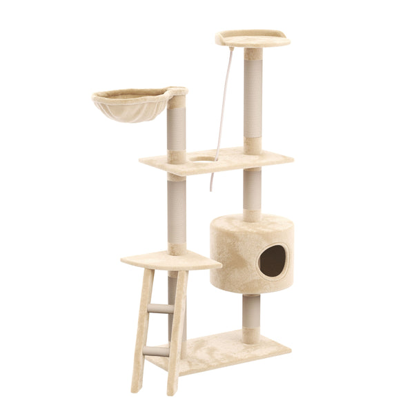 Katzenbaum 150 cm hoch - beige