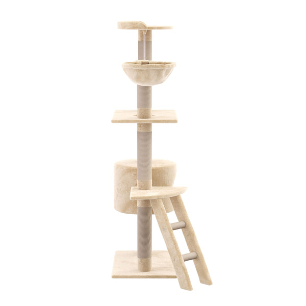 Katzenbaum 150 cm hoch - beige