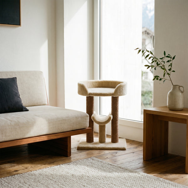 Katzenbaum KAEL 55 cm beige