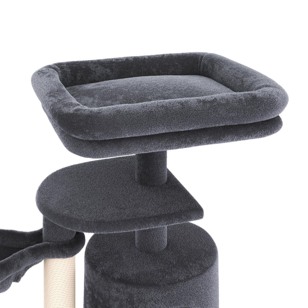 Katzenbaum KURO grau