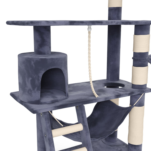 Katzenbaum MISSY 140 cm grau