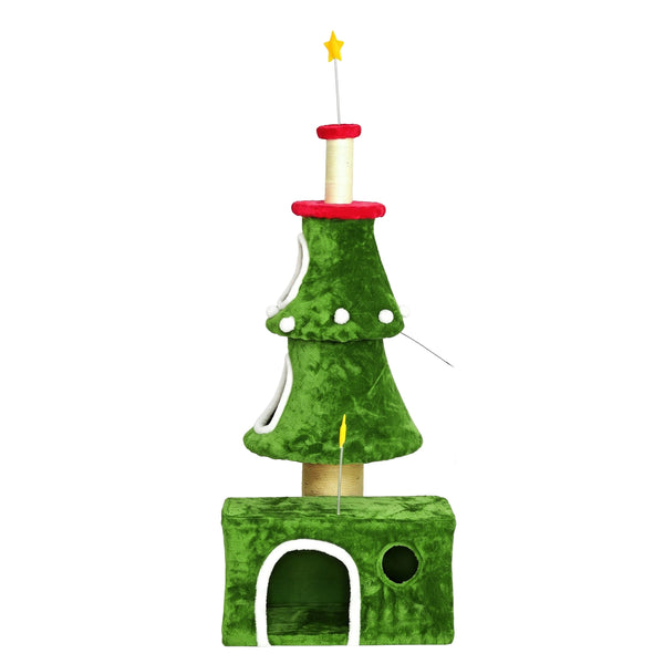 Katzenbaum NOEL 132 cm grün