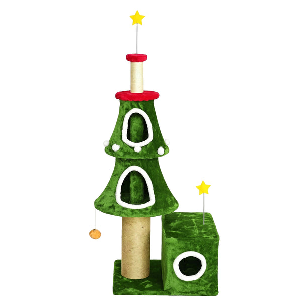 Katzenbaum NOEL 132 cm grün