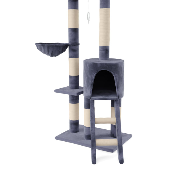 Katzenbaum SHEILA 138 cm grau